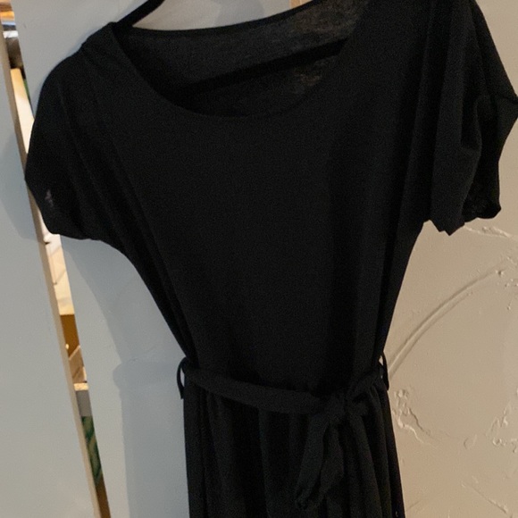 High waisted t-shirt dress - Picture 2 of 2